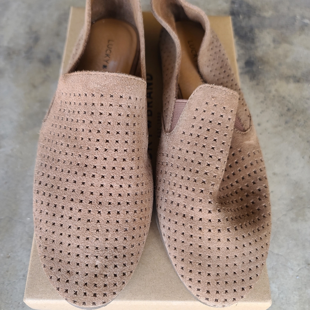 Lucky Brand Women's Tan Slip-On Shoes